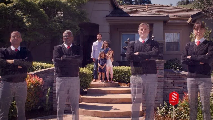 Deep Sentinel live security guards monitoring cameras and intervening in real time to stop threats